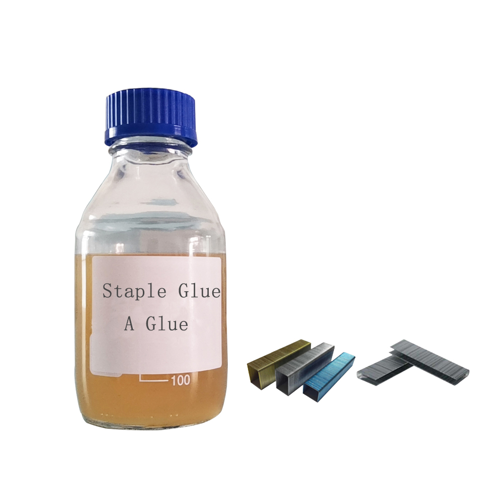 A93 B15 Solvent Based Good Quality Glue Supplier Hot Sale Staple Pins Bonding Glue for Wire Nails
